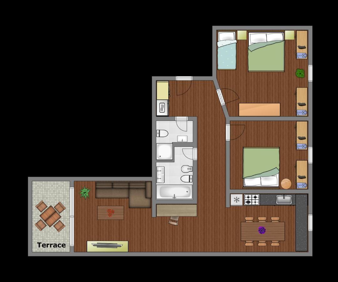 プラハLuxury Loftアパートメント エクステリア 写真